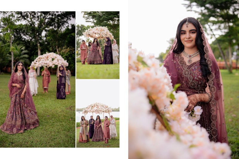 Muslim wedding details