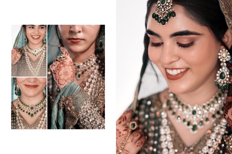 Muslim wedding bride